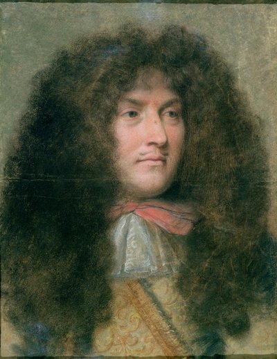 Portret van Lodewijk XIV (1638-1715) Koning van Frankrijk door Charles Le Brun